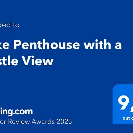 Luxe Penthouse With A Castle View Apartment *
